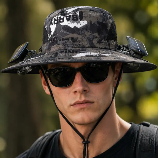 SummerCap® - Built-In Fan. Powered By The Sun